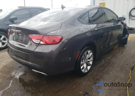 2015 Chrysler 200 S из США, поврежденный, VIN 1C3CCCDG9FN615689